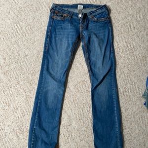 True religion low waisted jeans